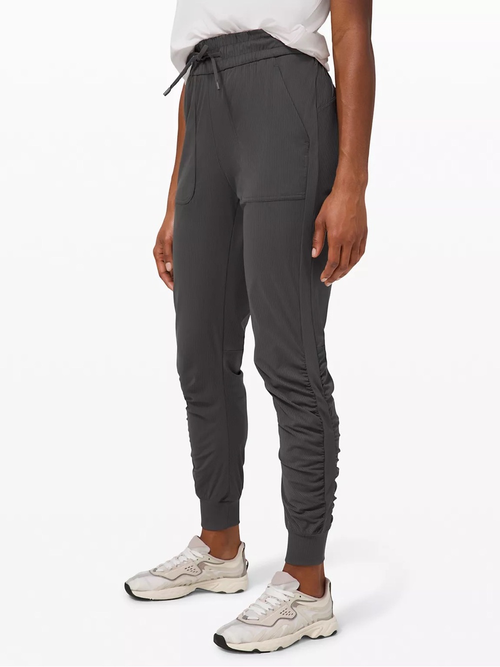 Lululemon Beyond the Studio High Rise Jogger Sz12 Graphite Grey